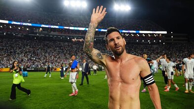 Messi sló ellimet gegn Íslandi