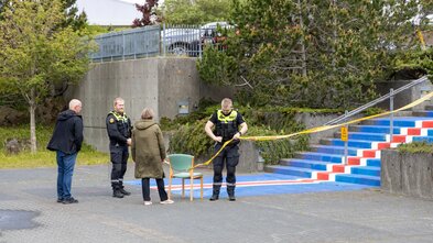 Skemmdarvargar við Grafarvogskirkju náðust á upptöku