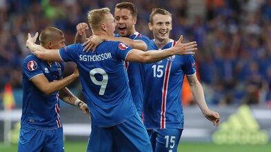 Tíu ár frá sigri Íslands á Englandi
