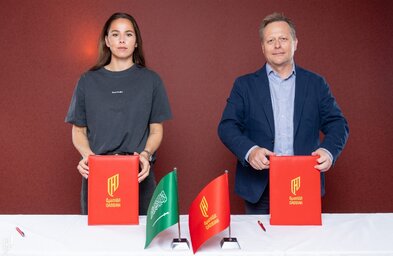 Sara Björk ræðir lífið í Sádí og segir frá aðstæðum liðsfélaganna – „Kannski að spila fótbolta án þess að fjölskylda þeirra samþykki það“